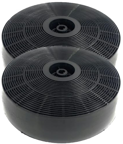 ALGOMAS® Pack de 2 Filtros de Carbón Activo para Campana Extractora para algunos modelos Teka | 4 x 17,8 cm | Código 61801232 | Eficiencia y Durabilidad Garantizadas