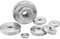 Rändelmutter DIN 467 niedrige Form Edelstahl A1 rostfrei M3/M4/M5/M6/M8/M10