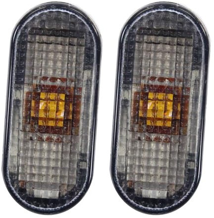 ATEC Germany 2x Blinker seitlich oval rauchgrau ohne Lampenträg ohne Lampenträger
