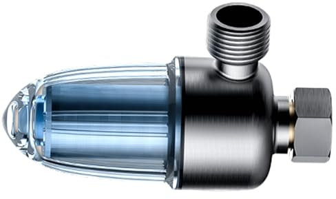Chauffe-eau électrique domestique Préfiltre Machine à laver Robinet Douche Filtre anti-calcaire Filtre anti-saleté puissant Facile à installer