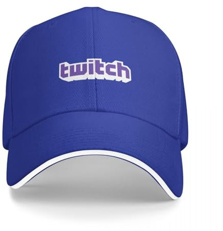 OOAXBEED Basecap Baseball Cap Twitch Logo Baseball Cap Caps Trucker Cap Kindermütze Mütze Für Damen Herren