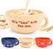 fisura – Bol petit-déjeuner original It's Too A.M.. Tasse à café beige 490 ml. Grand bol céramique pour café, muesli ou chocolat chaud. 16,5 cm x 7,5 cm