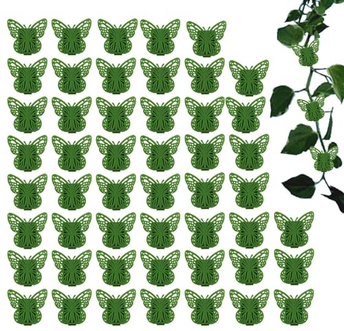 JIEBWCHA Clips pour pour Fixation Murale - Support adhésif - Clips de pothos comme Support pour grimpantes - pour l'entraînement des grimpantes en intérieur et dans Le