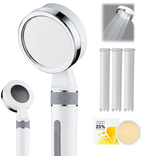 Pommeau De Douche Filtrante - 2026 New Haute Pression Douchette De Salle De Bain, Accessoire De Douche Universel, économie D'eau Anti Calcaire Pour Maison, Adultes Et Enfants