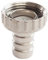 Schläfer 653110 | Raccordo Portagomma con girello G 1/2 (DN15) Femmina per Rubinetto Giardino, Connettore rubinetto per Tubo, Girello Portagomma per Rubinetto Pluriuso in Ottone Cromo