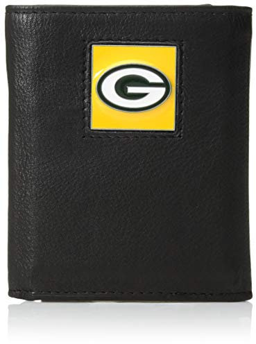 Siskiyou Sports NFL Green Bay Packers Ledergeldbörse dreifach faltbar