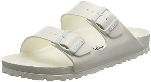 BIRKENSTOCK Unisex Erwachsene Sandale Arizona Eva normal, 46 EU, White 129441