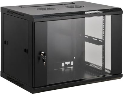KIMEX Rack Mural 19'', 600x450mm, 12U