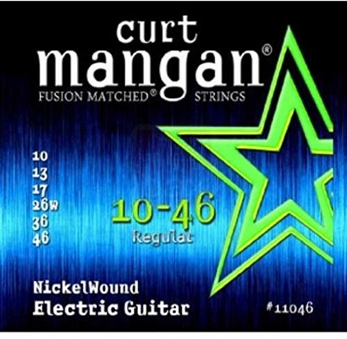 Curt Mangan High Compression Nickel Wound Handmade Electric Guitar Strings 10-46