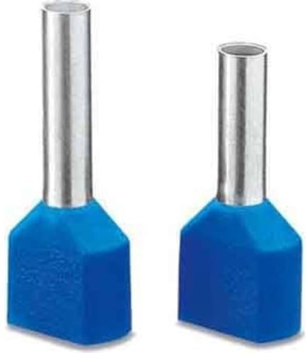 Phoenix Contact 3202847 Capocorda doppio 16 mm² Parzialmente isolato Blu 50 pz.