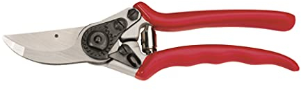 Tijera de Poda a Una Mano Pruning J465 - Ajuste Manual - Corte Bypass para Trabajos de Precisión - Resistente y Muy Ligera - Tijera de Jardinería Fabricada en Aluminio Reforzado - Altuna