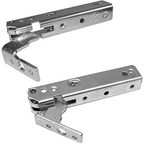 New World Genuine Cooker Main Oven Door Hinge (Pair, Top & Bottom)