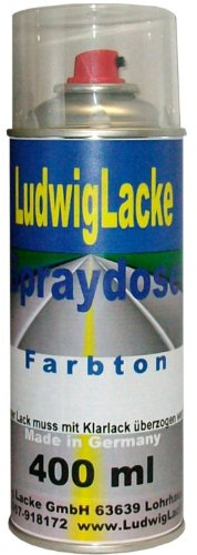 LudwigLacke Black Z11 für Nissan Spraydose Autolack 400ml