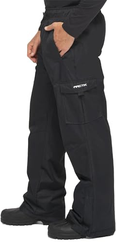 ARCTIX Herren Skihose Sentinel Cargo-Schneehose Zum Überziehen, mit Fleece Gefüttert