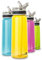 AceCamp TRITAN Trinkflasche | Sportflasche | BPA-frei I alle Getränke I Springdeckel gelb 750 ml