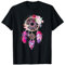 Boho Dreamcatcher Shirt Women Girls Feather Dreamcatcher T-Shirt