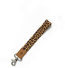 Yihor Schlüsselband, Schlüsselband, Schlüsselband, Schlüsselband, cooles kurzes Schlüsselband für Autoschlüssel, Kamera, Handy, Charms, Schlüsselband für Damen, Herren und Kinder (Gelb)