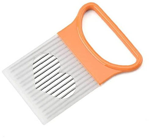 Bontannd Shrendders Slicers Onion Cutter Vegetables Slicer Cutting Aid Holder Guide Slicing Kitchen Accessories Gadgets Random Color
