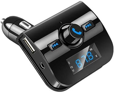 Transmetteur Bluetooth FM MP3 pour Huawei Nova 8i Smartphone Voiture Lecteur Kit Main Libre sans Fil Musique Adaptateu