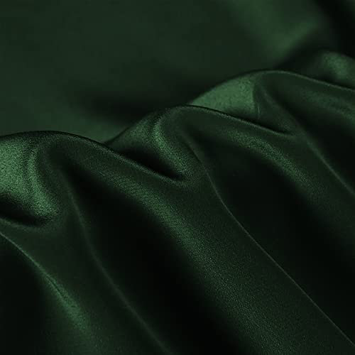 CISULI 100 % Seide Crepe De Chine 12 Momme Breite 140 cm Kleid Futter Stoffe Meterware Solid (52)