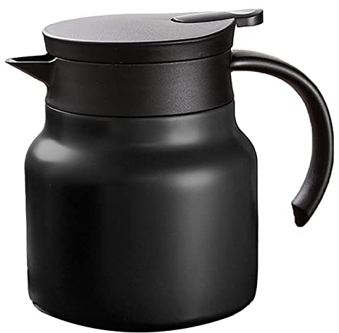 Théière isotherme à double paroi, théière à isolation thermique, carafe thermos résistante aux hautes températures pour eau, boisson, jus, camping