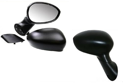 TVP Trade Vehicle Parts.co.uk Compatible With Door Wing Mirror Heated Electric Black Driver Side 500 Cabriolet 2009-2015