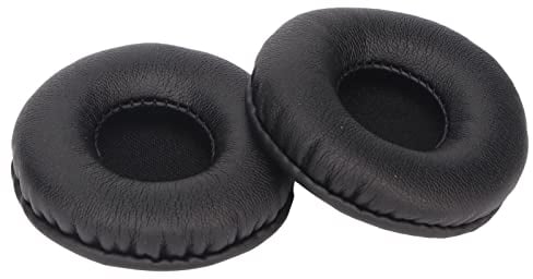 Ersatz Ohrpolster für 55 mm Kopfhörer, Geräuschisolierende Ohrpolster für 2,2 Zoll Headsets, Memory Schaum Kunstleder Ohrpolster, Universelle Kopfhörer Ohrpolster