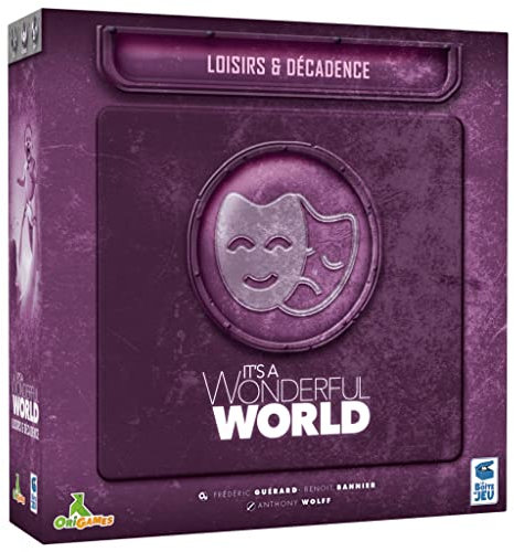 Generic - It's A Wonderful World: Leisure & Decadence - French Version - Board Game for Adults