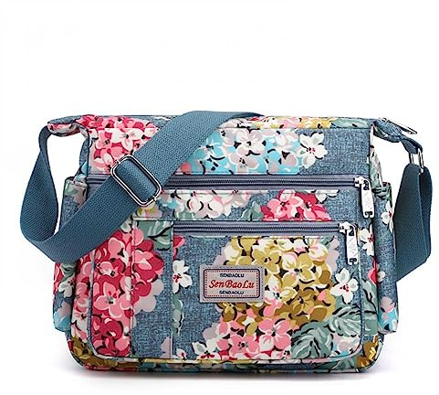 YYW Damen-Umhängetasche, mehrere Taschen, Schultertasche, wasserdicht, großes Fassungsvermögen, lässig, trendige Tasche für Damen, für den täglichen Gebrauch