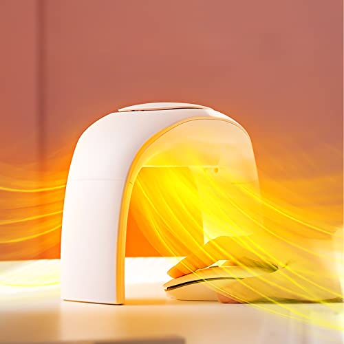 nediea Tapis de souris - Chauffe-mains électrique pliable - Chauffe-mains pour bureau - Régulation de la température de 100 W avec trois vitesses - Accessoire chaud pour bureau de jeu - Blanc