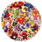 Chukua 100 Stück Avengers Sticker Kinder, Personalisierte Aufkleber Kinder, Anime Sticker Set, wasserdichte Superhelden Sticker, für Scrapbook, Laptop, Fotoalbum, Skateboard