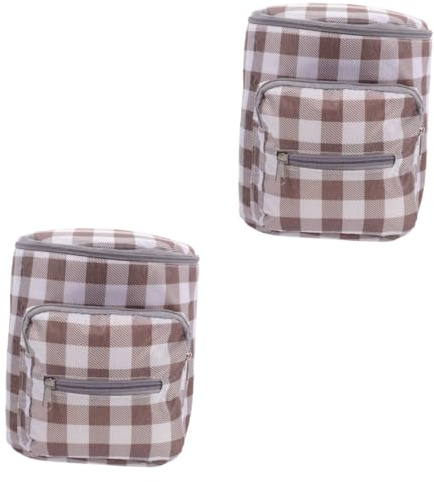 SAFIGLE 2piezas Bolsa De Almacenamiento Para Biberones y Accesorios De Niño Niña Organizador Portátil Para Carro y Cochecito Diseño Ligero y Práctico Para Mamás Movimiento