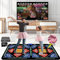 Musik-Doppel Tanzmatten für Kinder und Erwachsene, 64 GB Speicherkarte, Fitness-Tanzspiele mit MV/3D/Cartoon-Dance-Mode, 899 Spiele und 75 MVs, 650 Songs für HDMI-TV-Spaß, Senior-Flanell-Material