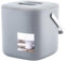 Poubelle à compost de comptoir avec couvercle à 2 niveaux pour déchets de cuisine, composteur de nourriture d'intérieur, conteneur facile à utiliser