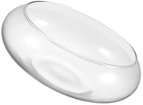 ifundom Glass Planter Pot Decorative Container for Air Plants Small Fish Bowl for Home Office and Garden Decor Vintage Style Hydroponic Flowerpot