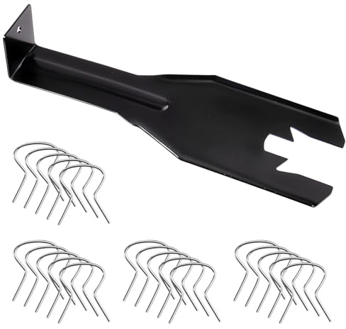 SPEEDWOX 76951 Window Handle Removal Tool Universal Fit Universal Automotive Upholstery Repair Tool Car Inside Door Panel Removal Metal Tool 76980 Car Window Handle Crank Retainer Clip
