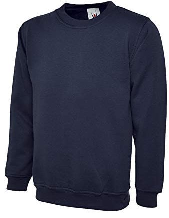 Uneek UC203 - Navy - XL - 300 GSM - Classic Sweatshirt X Large