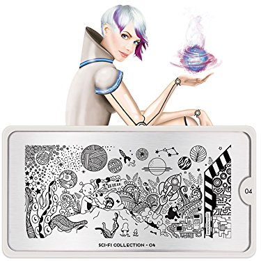 Moyou Stamping Schablone - Sci-Fi 04
