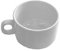 EMGA 765.054 Porzellan Tasse, Weiss, 0.25L Kapazität