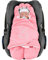 BYBOOM Baby Einschlagdecke für Babyschale, Universal Winter Decke/Kuscheldecke/Fußsack für Kindersitz, Kinderwagen oder Buggy, flauschig, kuschelig-warm, gemütlich und sehr weich