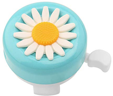 Paliston Campana da Bici per Bambini, Campana da Bicicletta per Ragazze, Bicicletta Cornea, Campane per Bici per Bambini (Blu e Bianco)