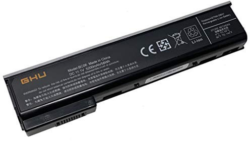 GHU Batterie CA06 CA06XL compatible avec HP Probook 640 645 650 655 G0 G1 CA09 CA09XL 718677-421 718678-421 718755-001 718756-001 HSTNN-DB4Y HSTNN-LB4X HSTNN- LB4Y HSTNN-LB4Z HSTNN-LP4Z