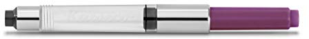 Kaweco Standard Converter Ruby Red Chrome for Fountain Pens from SUPRA, SPECIAL, STUDENT, DIA2, PERKEO series | Ink Converter Fountain Pen with 0,82 ml Filling Capacity