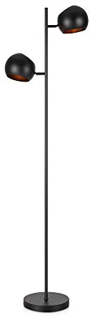 EDGAR Floor Lamp by Markslöjd - BLACK Lamp in Metal.