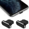 iMangoo Staubschutz Stöpsel für iPhone 14/14 Plus/14 Pro/14 Pro Max/13/13 mini/13 Pro/13/12/11/11 Pro Max/SE/XR,Staub Stecker 2 Pack mit Tragetasche Silikon Clip Staubstecker Schutz für iPad Air Mini