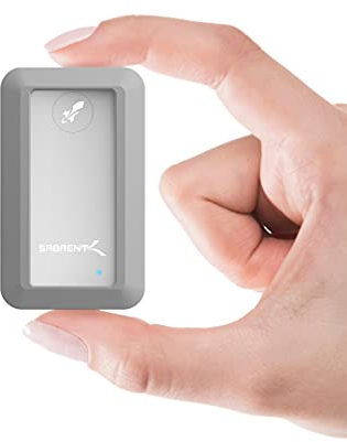 SABRENT External SSD 512GB Water Proof [IP67] with Bumper Guard, Portable Hard Drive NVMe USB 3.2x2 1000 MB/s Read, USB Cables Included, External M.2 SSD, 2.85 in Length (SB-512-NAWP)