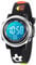 KZKR 3D Kinderuhr Jungen Sport Digital Armbanduhr 7 LED Silikon Quarz Analog Lernuhr Geschenk Uhr Lernuhr Fußball Kinder