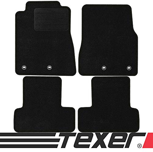 TEXER Textil Fußmatten Passend für Ford Mustang V FL Bj. 2009-2013 Basic