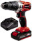 Einhell 4513796 Cordless Impact Drill TE-CD 18/44 Li-i Power X-Change (Lithium-Ion, 18 V, 44 Nm, Hammer Function, 2-speed Gearing, LED Light, 13 mm Metal Drill Chuck), 20.5 cm*9.0 cm*6.2 cm