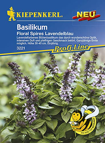Kiepenkerl 3221 Basilikum Floral Spires Lavendelblau (Basilikumsamen)